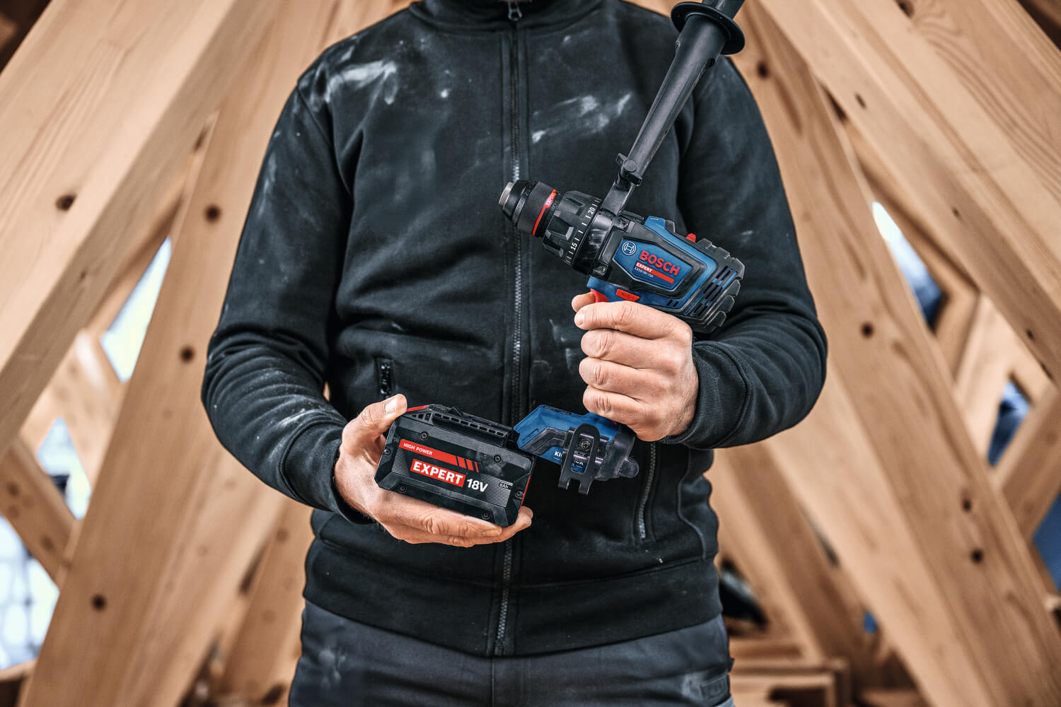 wiertarko-wkrętarka udarowa Bosch 18V 150Nm